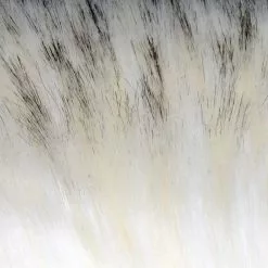 A.Jensen Super Select Craft Fur – Black Tipped Creamy White