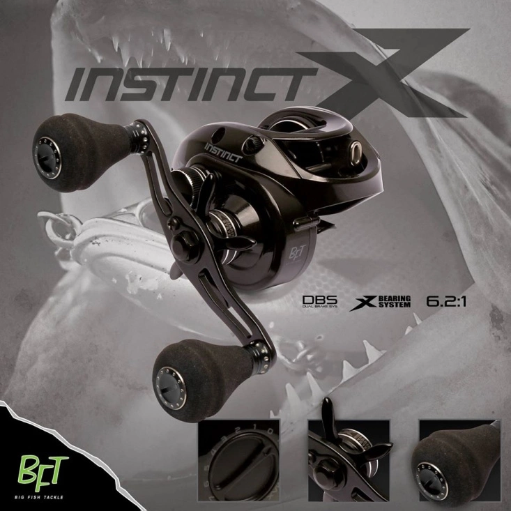 BFT - Big Fish Tackle BFT Instinct X7, Low Profile 2 BFT - Big Fish Tackle BFT Instinct X7, Low Profile - Image 2